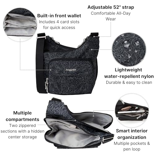 Image of Baggallini Women Criss Cross Crossbody Bag