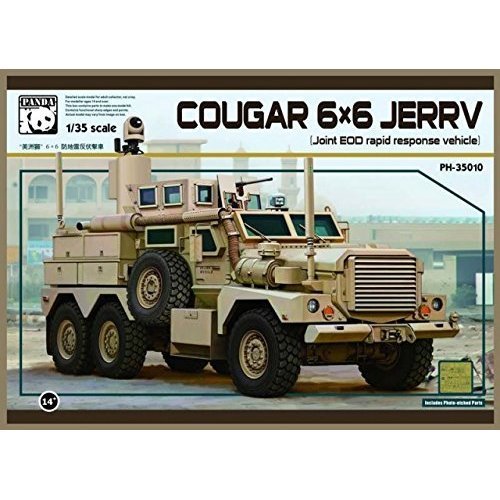 Amazon | パンダホビー 1/35 クーガー 6x6 JERRV 統合型爆発物