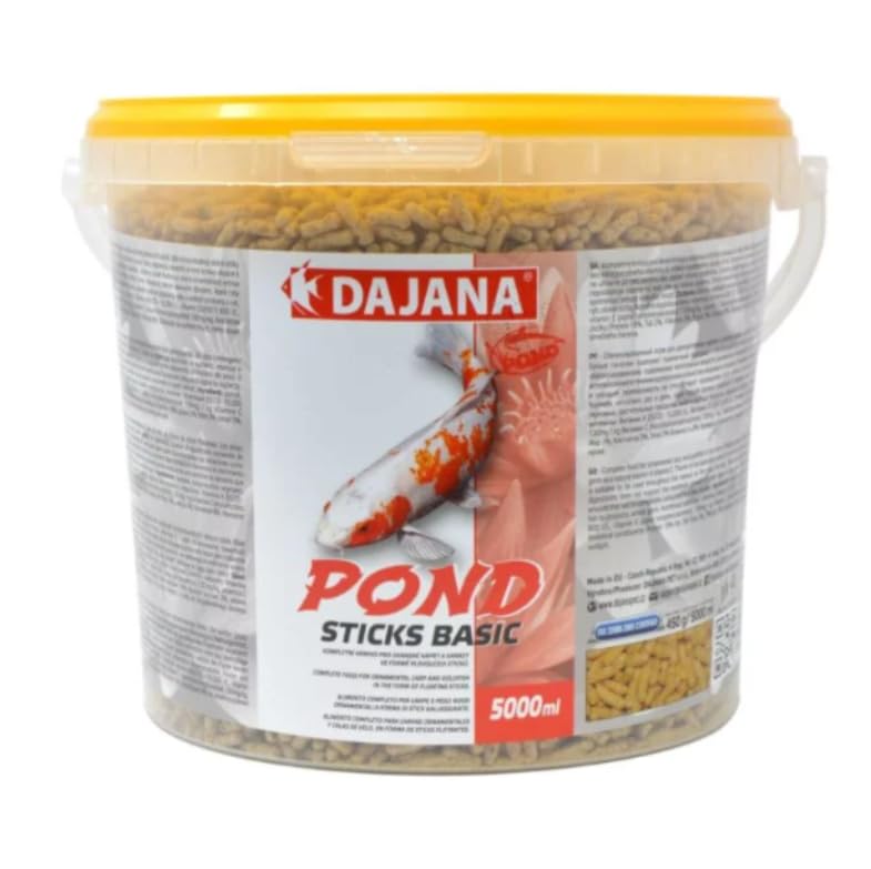 Alimento para Peces de Estanque y Agua Fría Dajana 5 litros: Nutrición para Peces de Agua Fría