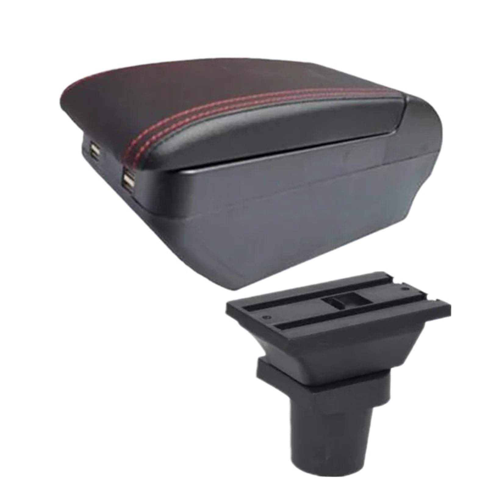 JMOLXURI Car Armrest Box For Toyota For Yaris 3 For Hybrid For For Vitz Car Armrest Box Center Console