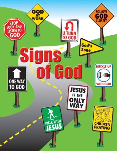 Signs of God Large Poster: Grace Publications: 9780764707452: Amazon ...
