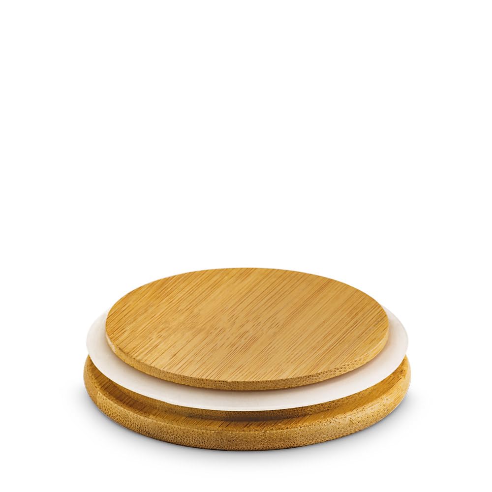 Freelance Borosilicate Glass Jar with Wooden Lid -800ml Capacity Jars - Airtight Glass Storage Container for Kitchen - 100% Safe Borosilicate Glass Containers with Lid for Food Storage - Image 4 thumbnail