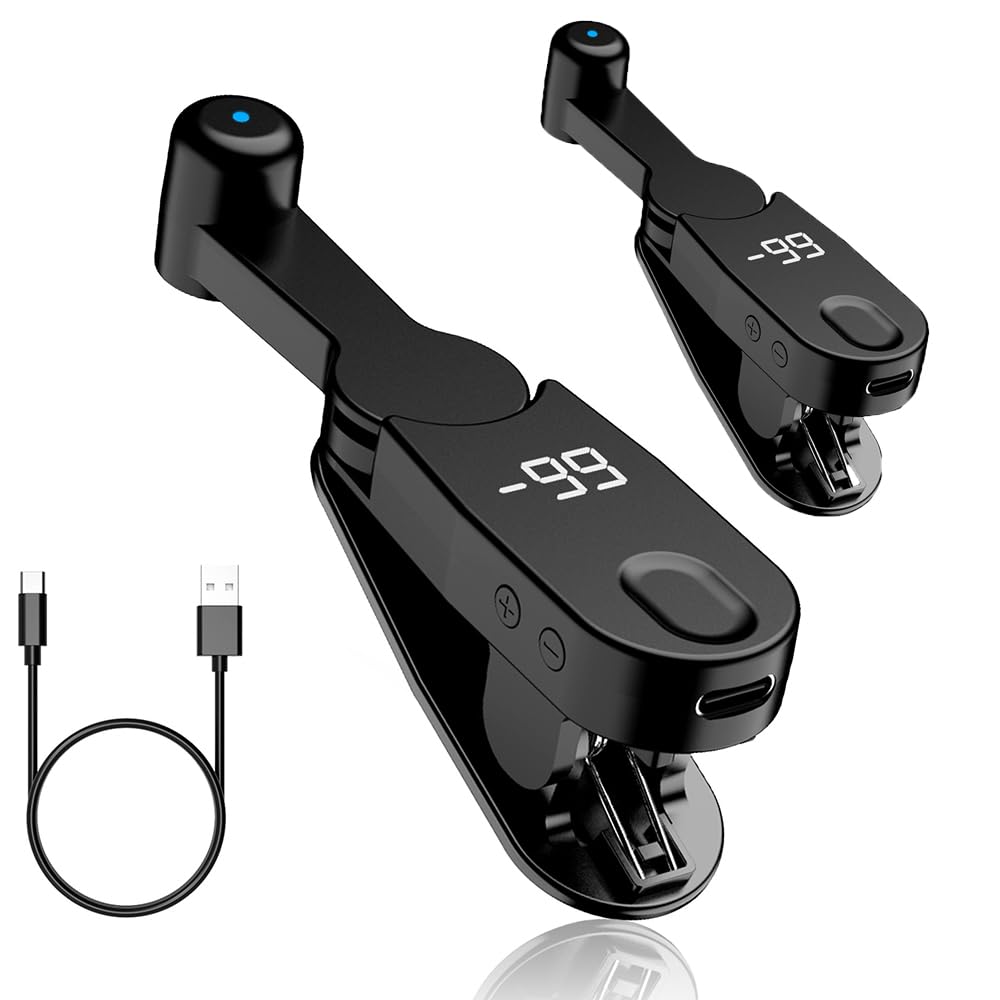 Clicker automatico per schermo 2025, dispositivo clicker automatico a velocità regolabile per attività sullo schermo dello smartphone, clicker automatico per giochi, premi, streaming live, accessorio
