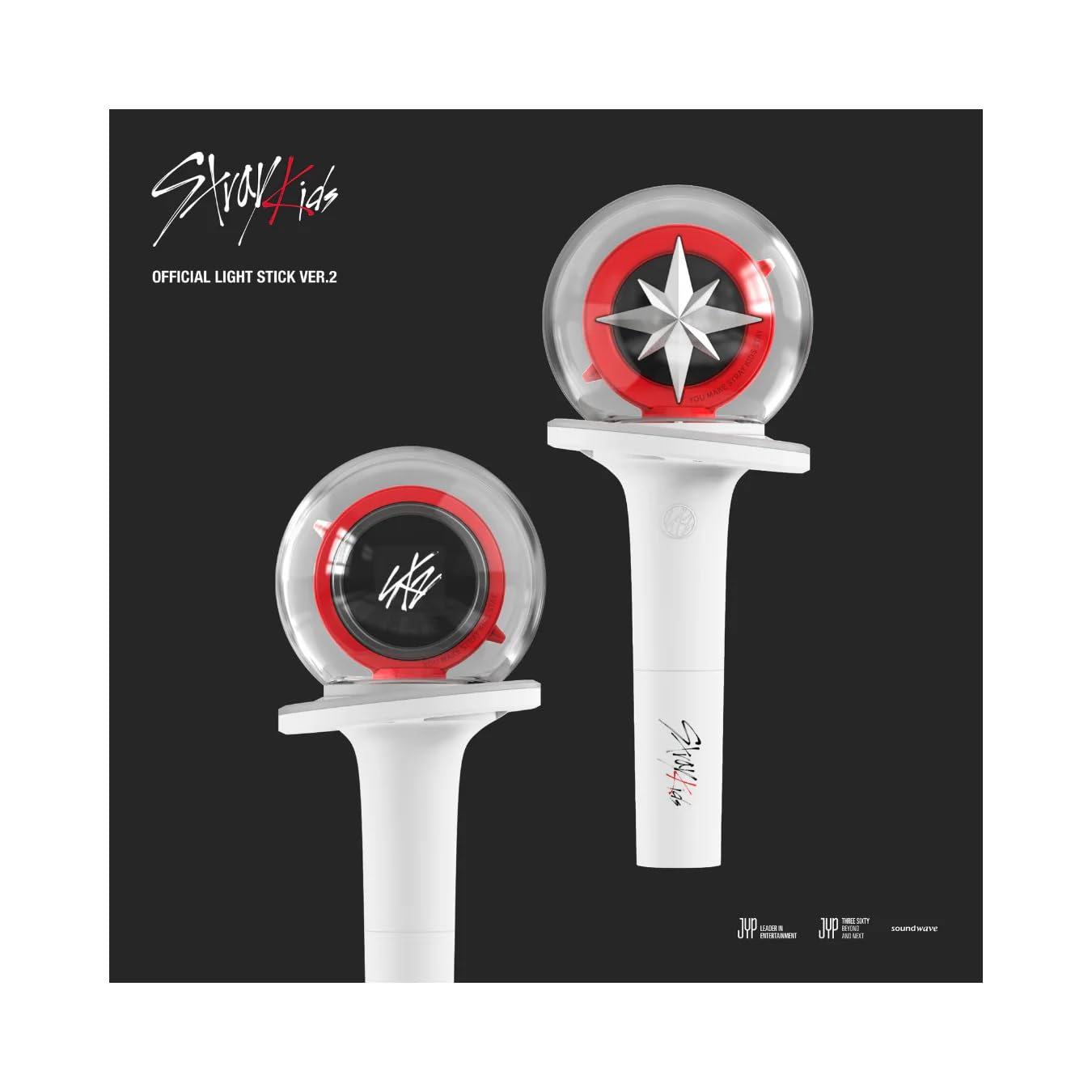 Amazon.co.jp: Stray Kids ペンライト OFFICIAL LIGHT STICK VER.2 