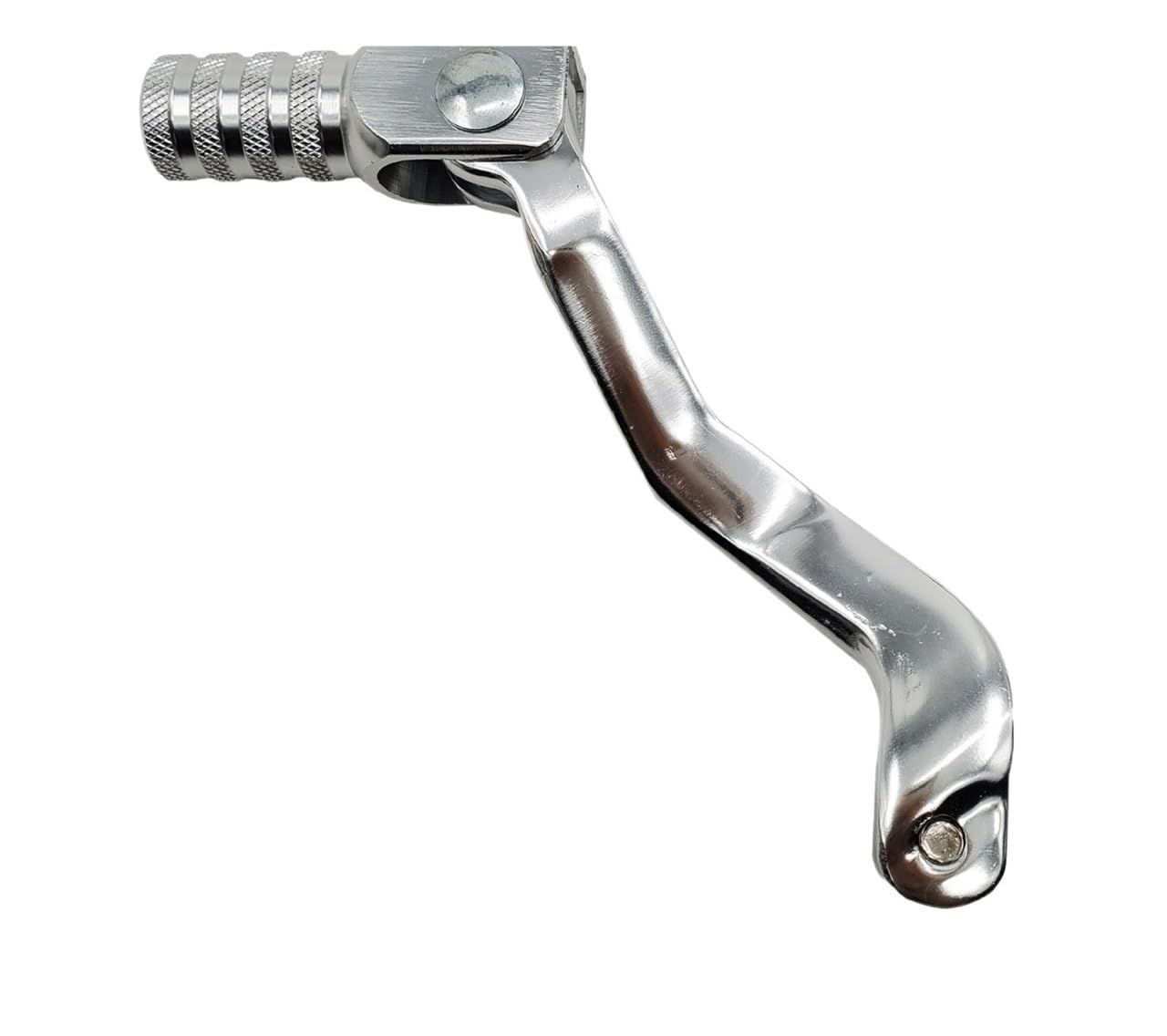 Uuipip Silver Motorcycle Gear Shift Lever Motorcycle Folding Gear Shift Lever For 110Cc 125Cc 140Cc 150Cc 160Cc 250Cc Universal Foot-Operated Shifter