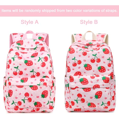 Image of Girls Backpack for Kids Elementary Bookbag Girly School bag Children Laptop Bag