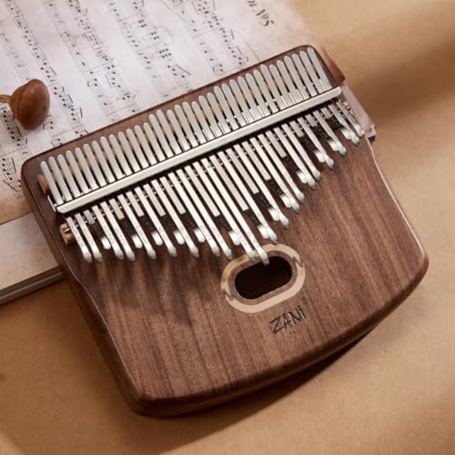 拇指琴 34音 カリンバ 手指?琴 Kalimba 小?器 親指ピアノ フィンガーピアノ 34キー ポータブル楽器 子供 初心者セット 贈り物にも最適 (A)