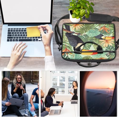 Bolso para laptop 15 pulgadas con correa ajustable miniatura 6