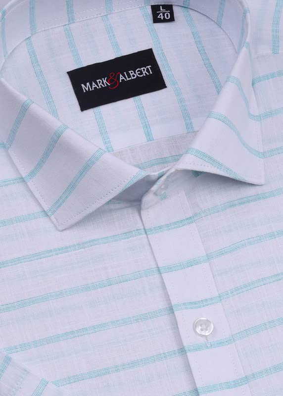 Image of Men's Half Sleeve Linen Shirt