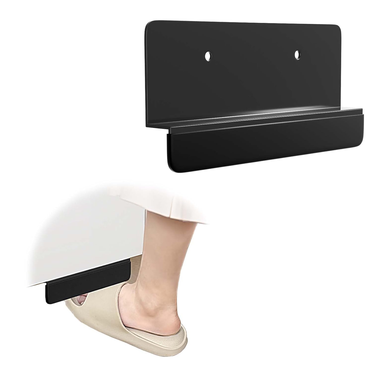 GUMIFOTNE Foot Pull Cabinet Handle,Durable Foot-Pull Design for Full Overlay Cabinet Door &Trash Drawer,Ideal for Kitchens, Laundry Rooms, Bedroom Storage Cabinets,Enhancing Household Convenience