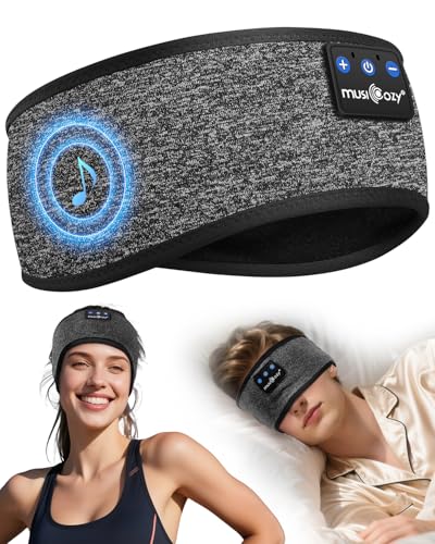 MUSICOZY Sleep Headphones Headband for Side Sleepers Bluetooth 5.4