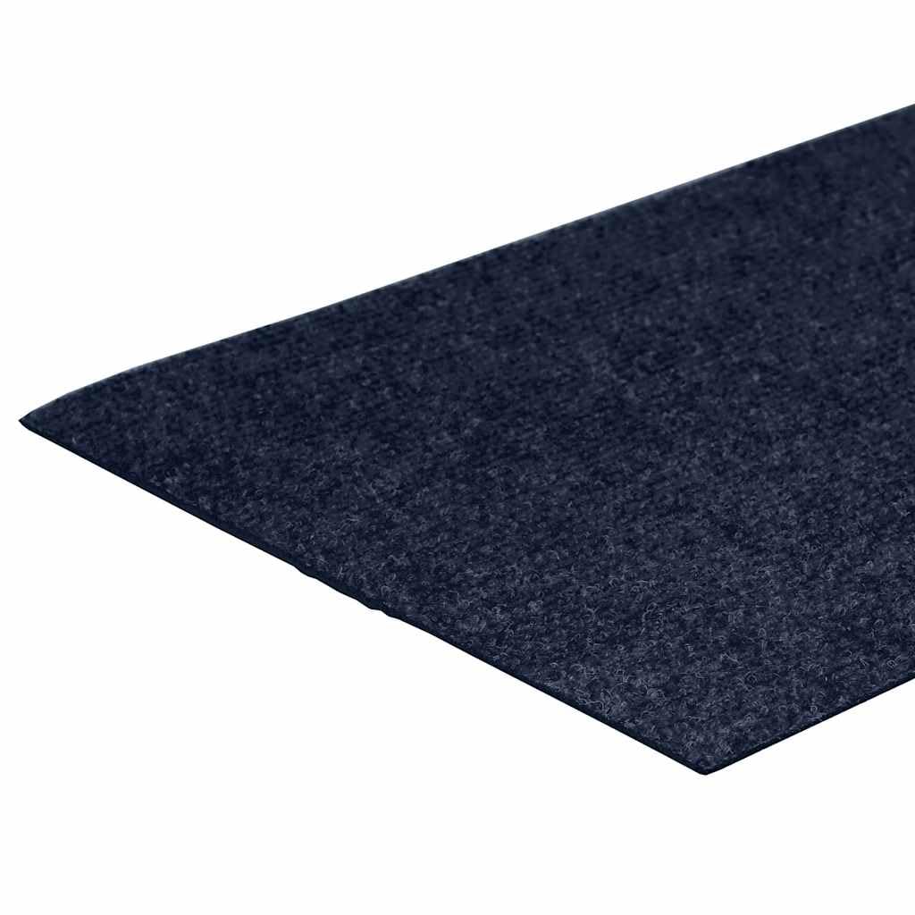 Tidyard Tapis d'escalier Auto-adhésifs 30 pcs Bleu 60x25 cm, Tapis Escalier Tapis de Sécurité pour Sol Protection, Aînés et Animaux