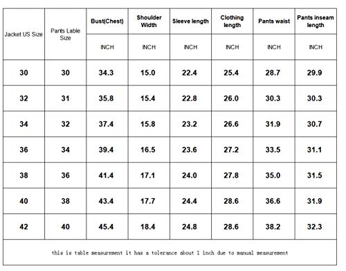 Mens One Button Slim Fit Plaid Suit Blazer+Vest+Pants Us Size 36 (Lable 2Xl) Blue #TOP3