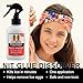 Lice Sisters Lice Treatment and Prevention Kit, Large - Nit Glue Dissolver, Repel Lice Prevention Spray and Comb for Nit and Lice Free Hair