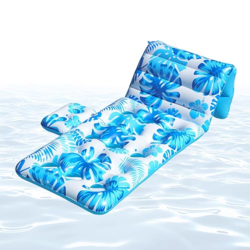 Flotteurs de piscine gonflables avec porte-gobelet pour vos fêtes estivales et bronzage à la plage