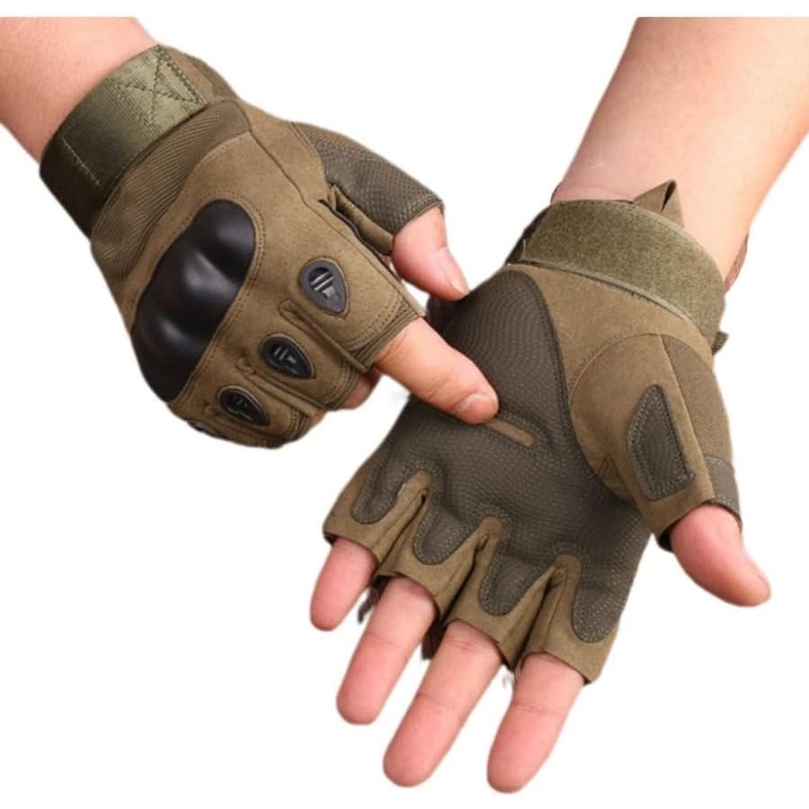 Mitaines de cyclisme antichoc et gants de pêche outdoor anti-slip