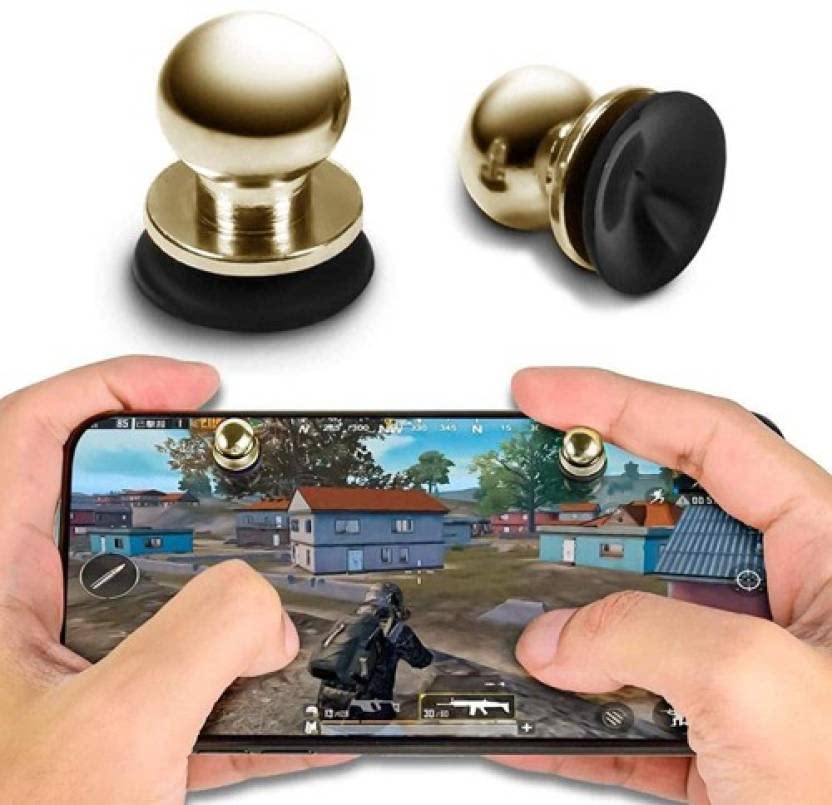 Mini Gamepad Pubg Controller Metal Pubg Trigger Button Gaming Joystick for Phone Gamepad (Multicolor)-image-21
