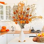 6Pcs Fake Fall Berry Stems 28inch Artificial Fall Branches with Fall Flower Faux Autumn Pick Decorations for Vases Arrangement Home Table Kitchen Party Harvest Thanksgiving 6Pcs Fake Fall Berry Stems 28inch Artificial Fall Branches with Fall Flower Faux Autumn Pick Decorations for Vases Arrangement Home Table Kitchen Party Harvest Thanksgiving