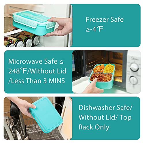 Caperci Classic Bento Box Adult Lunch Box For Older Kids thumb #5