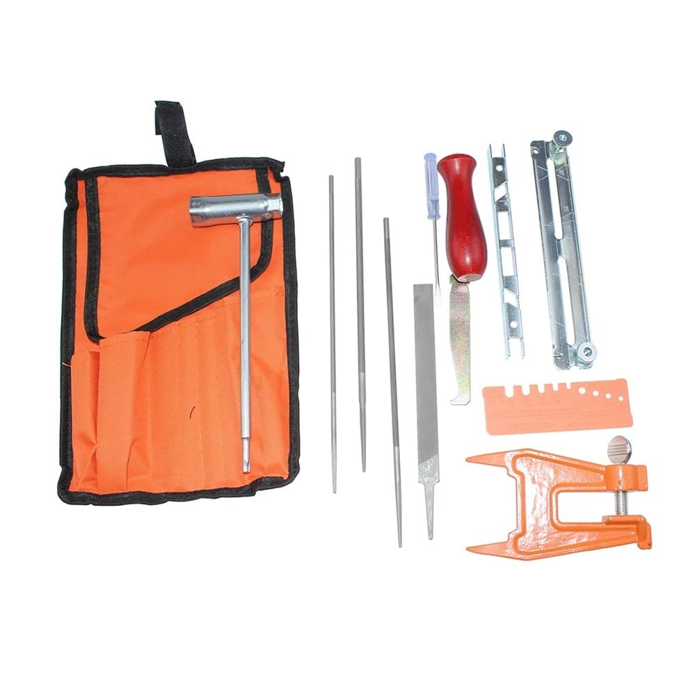 Kit de afilador de limas y Tornillo de Banco for motosierras de Todas Las Marcas