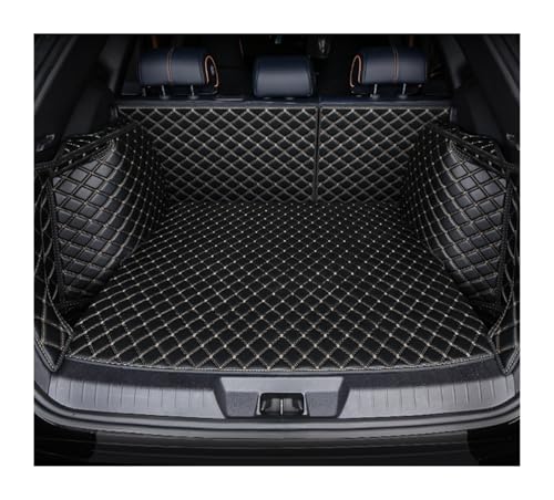 Tapis de coffre voiture anti-saleté lavable en cuir pour Nissan Qashqai