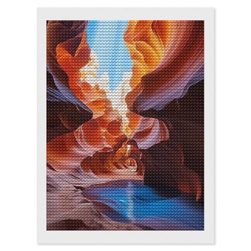 Peinture diamant 5D Antelope Canyon kit complet anti-stress pour débutant