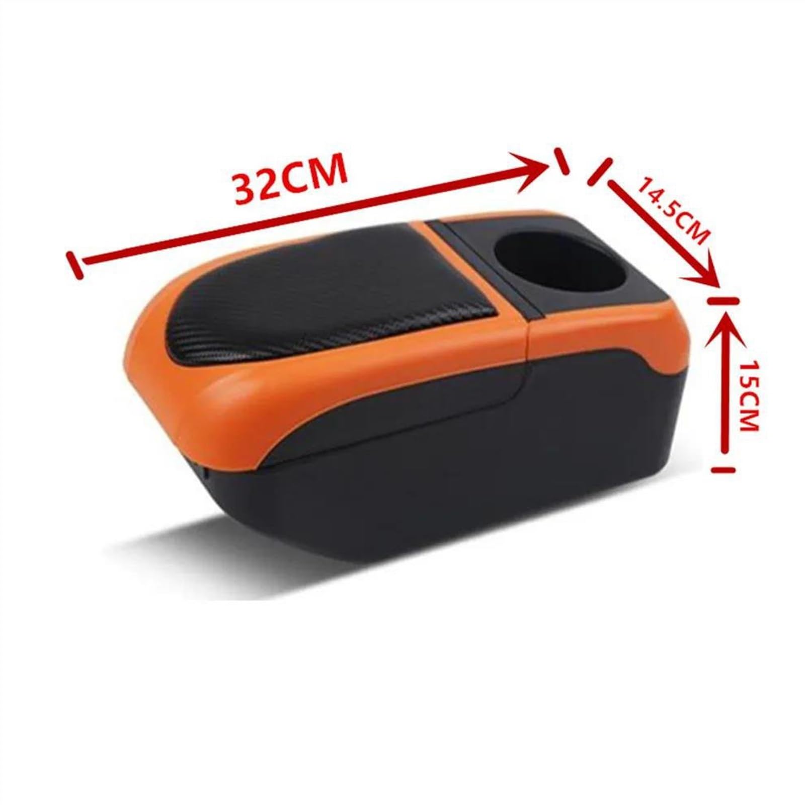 Scatola Bracciolo Con Supporto Multifunzionale Cuscino In PU Accessori Per La Modifica Degli Interni Dell'auto Per SX4 Consolle centrale(S1 black-blue)