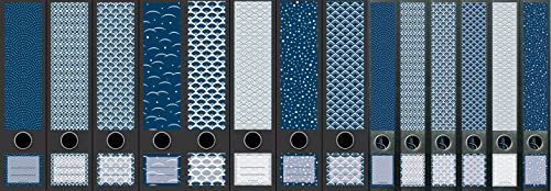 Dossiers File Art Bleu 2211 de haute qualité esthétique lot de 14