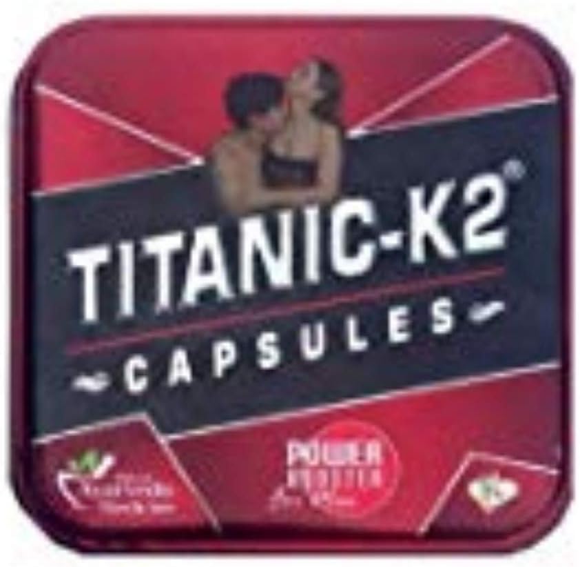 TITANIK K2 capsules pack of 1 * 6 casule new packing
