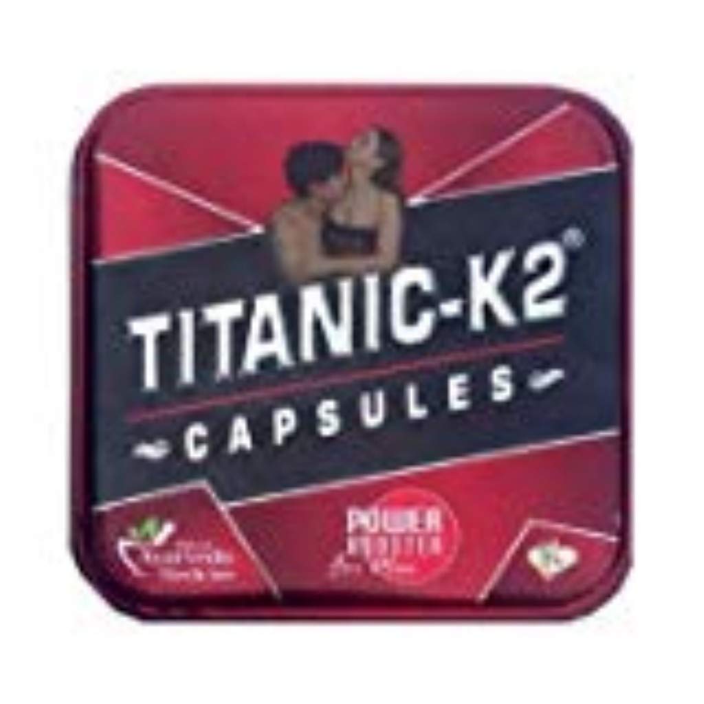 TITANIK K2 capsules pack of 1 * 6 casule new packing