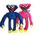 BKXFSUS 2 Pack Poppy Playtime Huggy Huggy wuggy New Game Plüschtiere, 100 cm Blaue Horrorspiel Plüschtiere für Kinder, Geburtstagsgeschenke