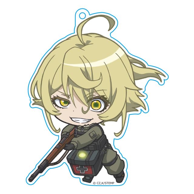 Amazon.co.jp: 劇場版 幼女戦記 ぷにこれ！キーホルダー にやり