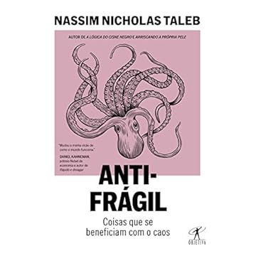 Capa do livro Antifrágil: Coisas que se beneficiam com o caos