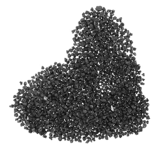 VANZACK Tourmaline Noire Granulés pour Bijoux Décoration Textiles Revêtements Métaphysique Anion