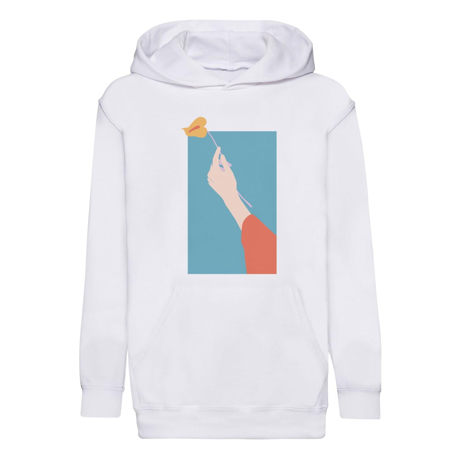 Sweat enfant illustration florale le cadeau de naissance ou d'anniversaire idéal