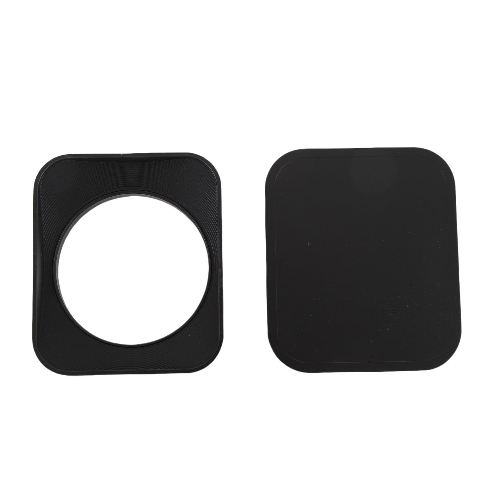Generic Paraluce per Fotocamera Resistente Paralume Quadrato in Lega di Alluminio per Fotografia All'aperto 1 Pezzo (49 mm)