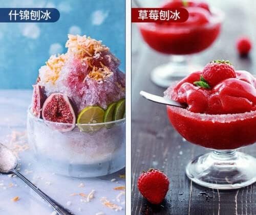 Commercial Electric Ice Crusher Ice Shaver Snow Cone Machine Ice Maker 220V