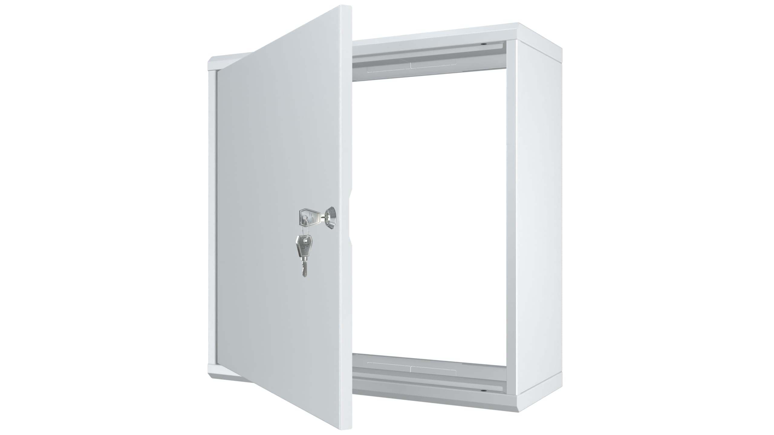 Externer Verteilerkästen 500x500x200mm IP20 - Schaltkasten aus Stahl - verteilerkasten aufputz, Wasserdichte Box und staubdicht - Schrank mit Schloss und zwei Schlüssel