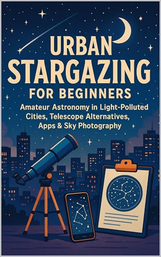 Urban Stargazing for Beginners: Amateur Astronomy in Light-Polluted Cities, Telescope Alternatives, Apps & Sky Photography (English Edition)