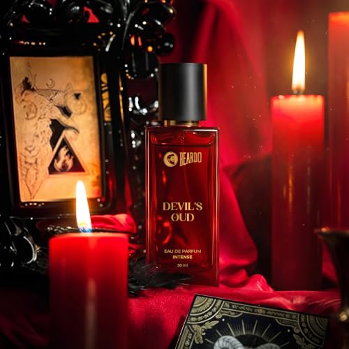 Image of Beardo Devil's Oud Eau De Parfum for Man, 50ml | Long Lasting Fragrance | Perfume For Man | Woody & Oriental | Gift For Men | Husband | Boyfriend