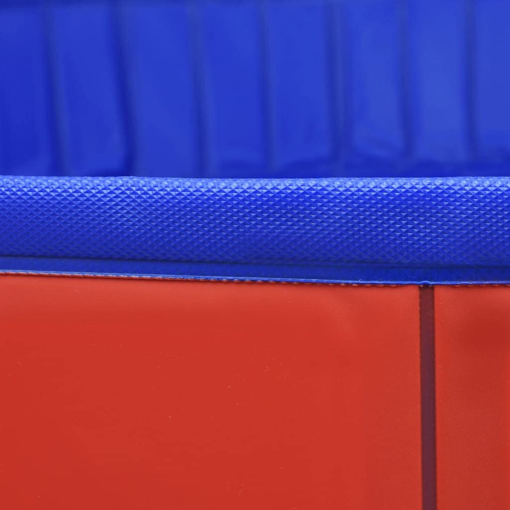 Hundepool Faltbar Rot 300x40 cm PVC
