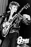 Pyramid America David Bowie Guitar Glam Rock Classic Retro Vintage Concert Music Cool Wall Decor Art Print Poster 12x18