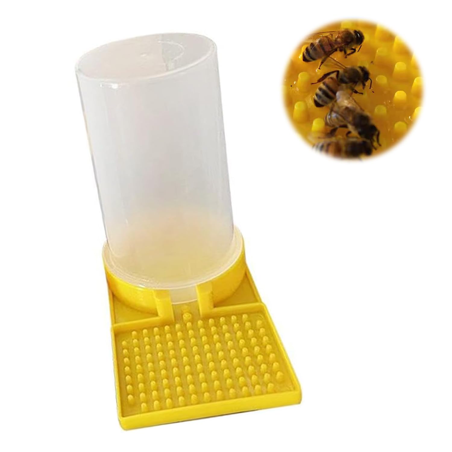 Amazon.co.jp: PAVIKE 蜂の餌やりポイント 養蜂器具 ミツバチ水飲む