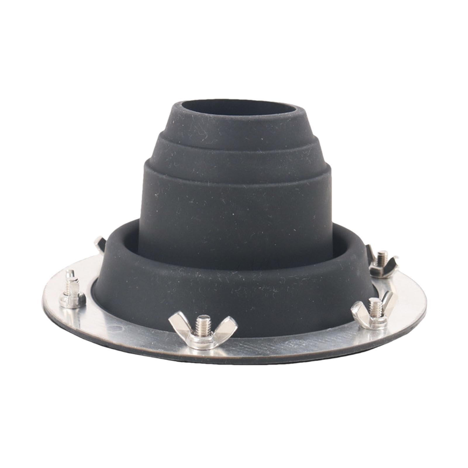 Gato para estufa, kit de tapajuntas para tubo de techo | Tapajuntas de tubo de silicona de alta temperatura,Horno de leña, chimenea, tienda de ventilación, chimenea intermitente, protección