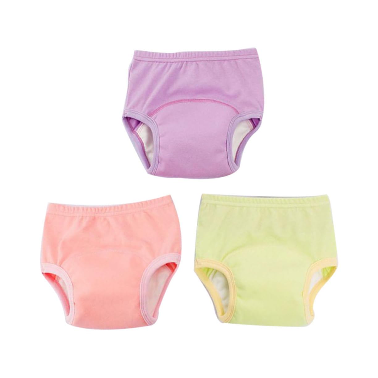 Toyvian 6pièces Pantalons Entraînement Pour Bébés Coton Respirant Lot Absorption Urine Pomme