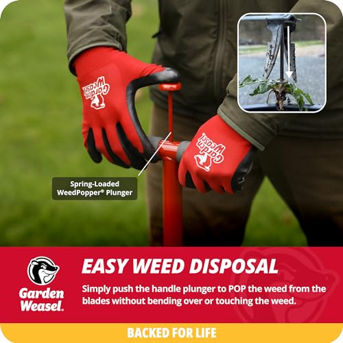 Garden Weasel 95204 Weedpopper Step & Twist - Long Handle | Easy Weeding And Puller Stand Up Tool thumb #4