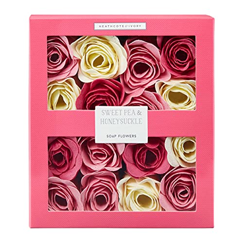 Heathcote & Ivory Sweet Pea & Honeysuckle Seife Blumen Bad Spa Cover