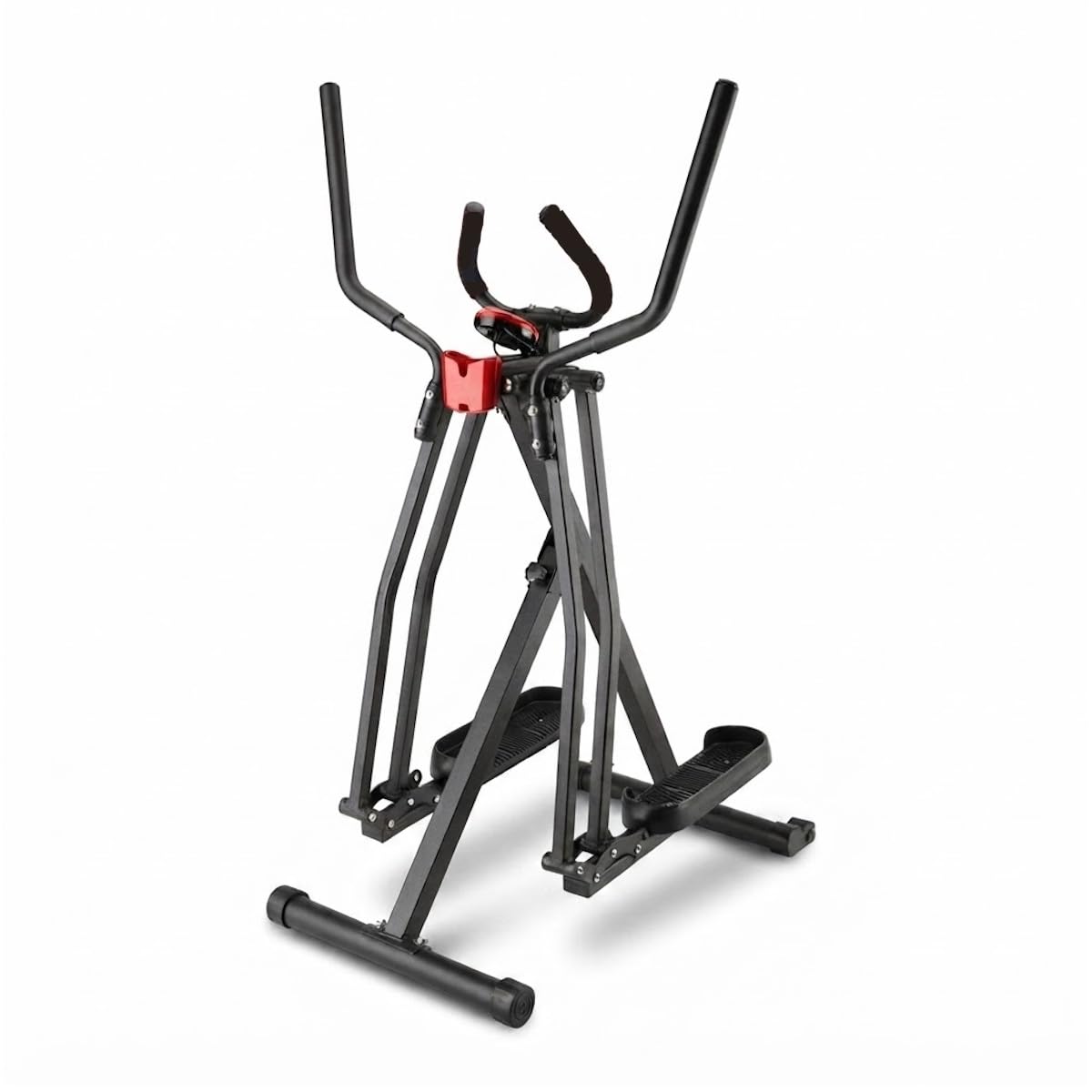 Air Walker Trainer - Ellittica Fitness a Basso Impatto per Allenamento Cardio in Casa, Cyclette Pieghevole con Display LCD, in Acciaio Robusto Attrezzo per Dimagrimento e Tonificazione
