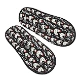 Semelle en caoutchouc antidérapante : La semelle texturée de ces chaussons pour femme offre une adhérence optimale pour une utilisation en intérieur comme en extérieur, garantissant ainsi votre sécurité lors de vos déplacements. De plus, la semelle souple et flexible vous permet de vous déplacer en toute tranquillité dans la chambre.