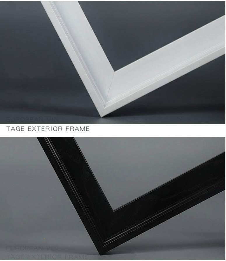 DIY Floating Frame for 40.7x50.8CM/16x20 Stretched Canvas,0.6-0.8"/1.5-2cm Deep.Picture Art Wall Décor,Art Canvas Brown Frame,a Frame Kit,Cut to Pieces,No Canvas Included